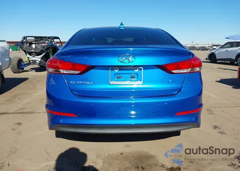 2018 Hyundai Elantra Sel из США, поврежденный, VIN 5NPD84LF0JH276443